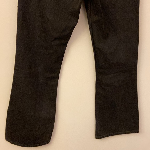 Sandro BLACK Women's Rudolphe High-rise Flare Straight Leg Jeans, size 40 US 8 - Picture 8 of 11